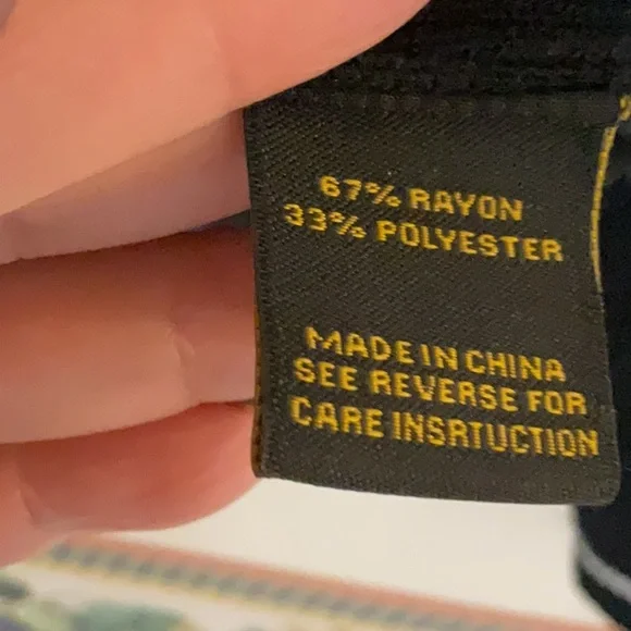 Tenney Rose Ribbed Knit Cardigan, Size S, Black/White Trim - Picture 6 of 7